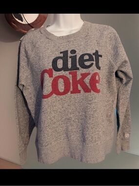 Diet Coke Graphic Oversized Cropped Tailgate Size XS EXCLUSIVE, RARE Coca Cola